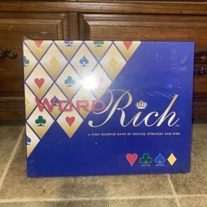 Word Rich Game Faby Games 2003 New, Sealed Word strategy game